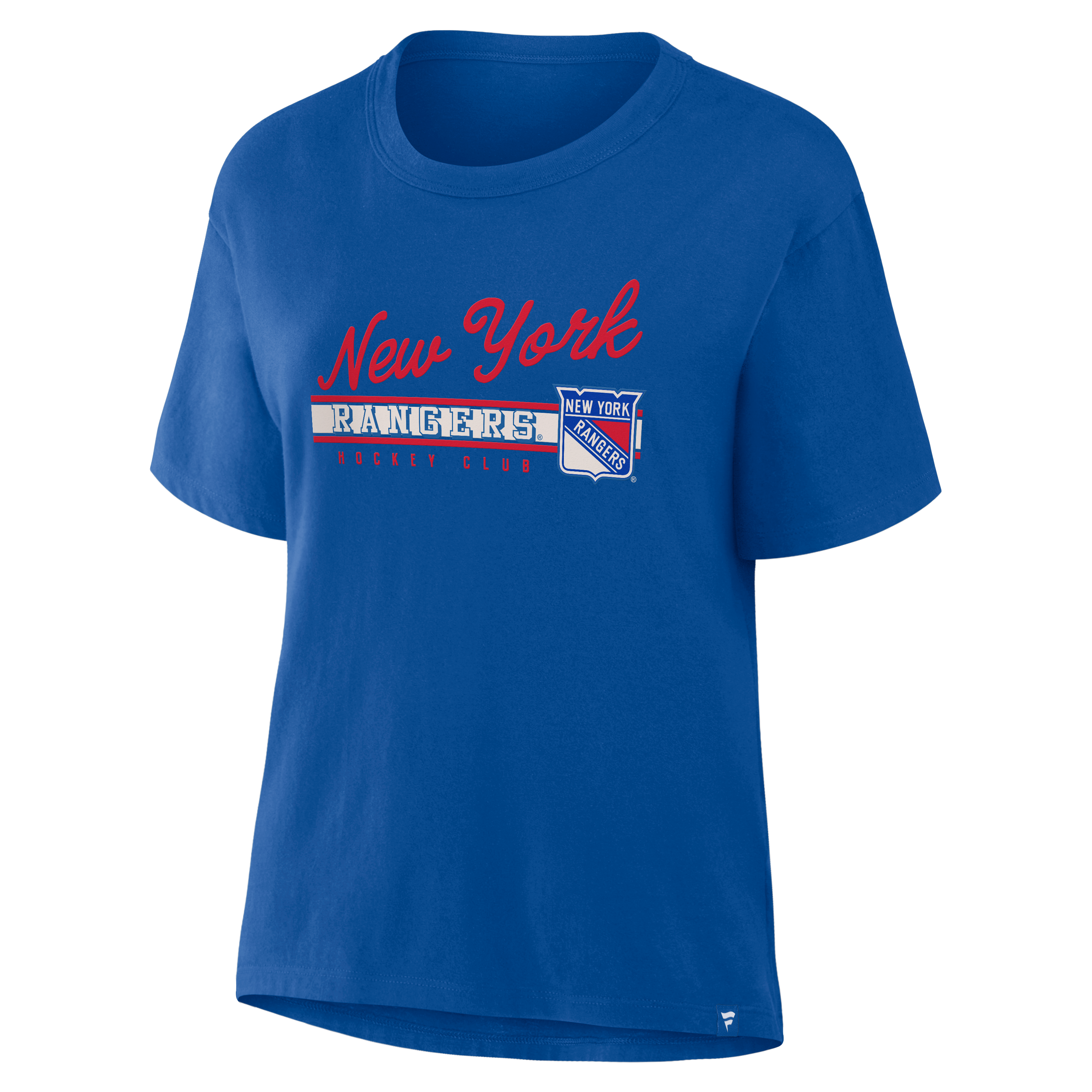 Women's Fanatics Blue New York Rangers Hometown Premium Legacy T-Shirt