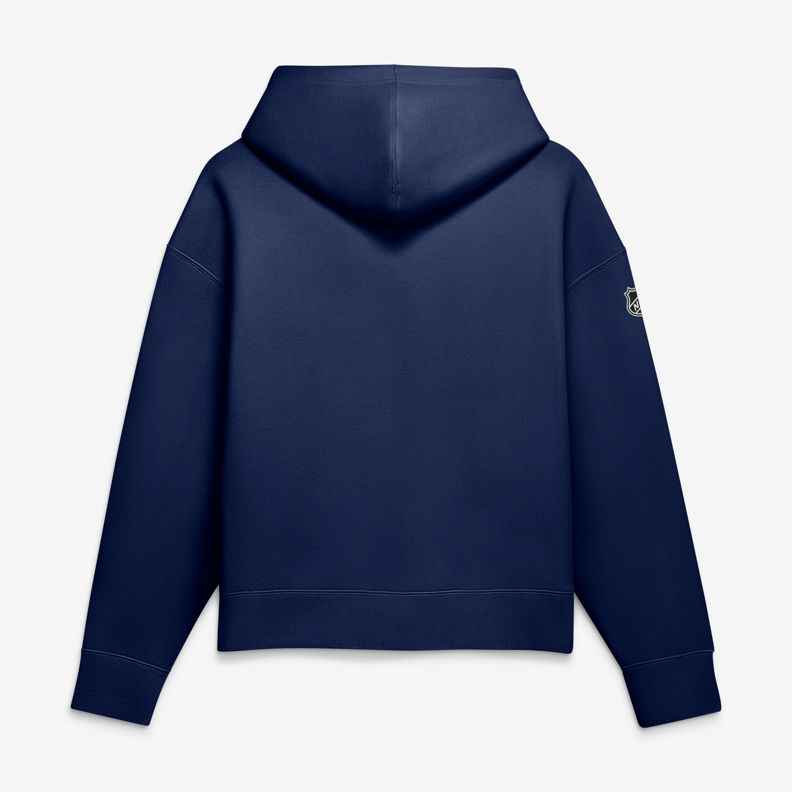 Sweat à capuche authentique New York Rangers bleu marine pour femme (Fanatics)