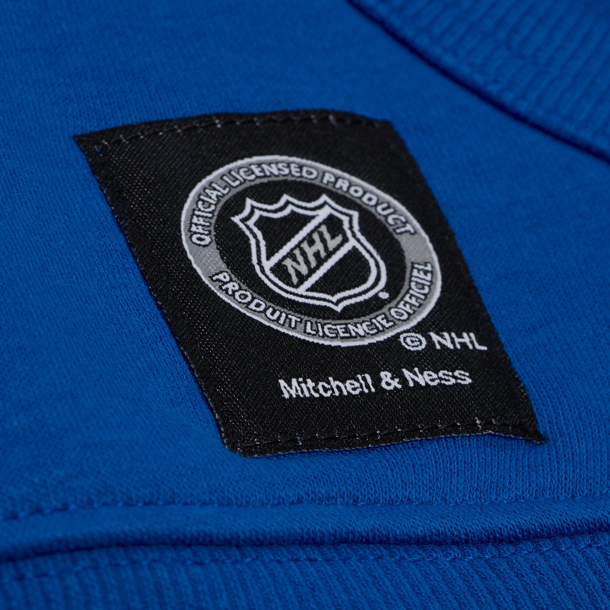 Women's Mitchell & Ness  White/Blue New York Rangers Head Coach Hoodie