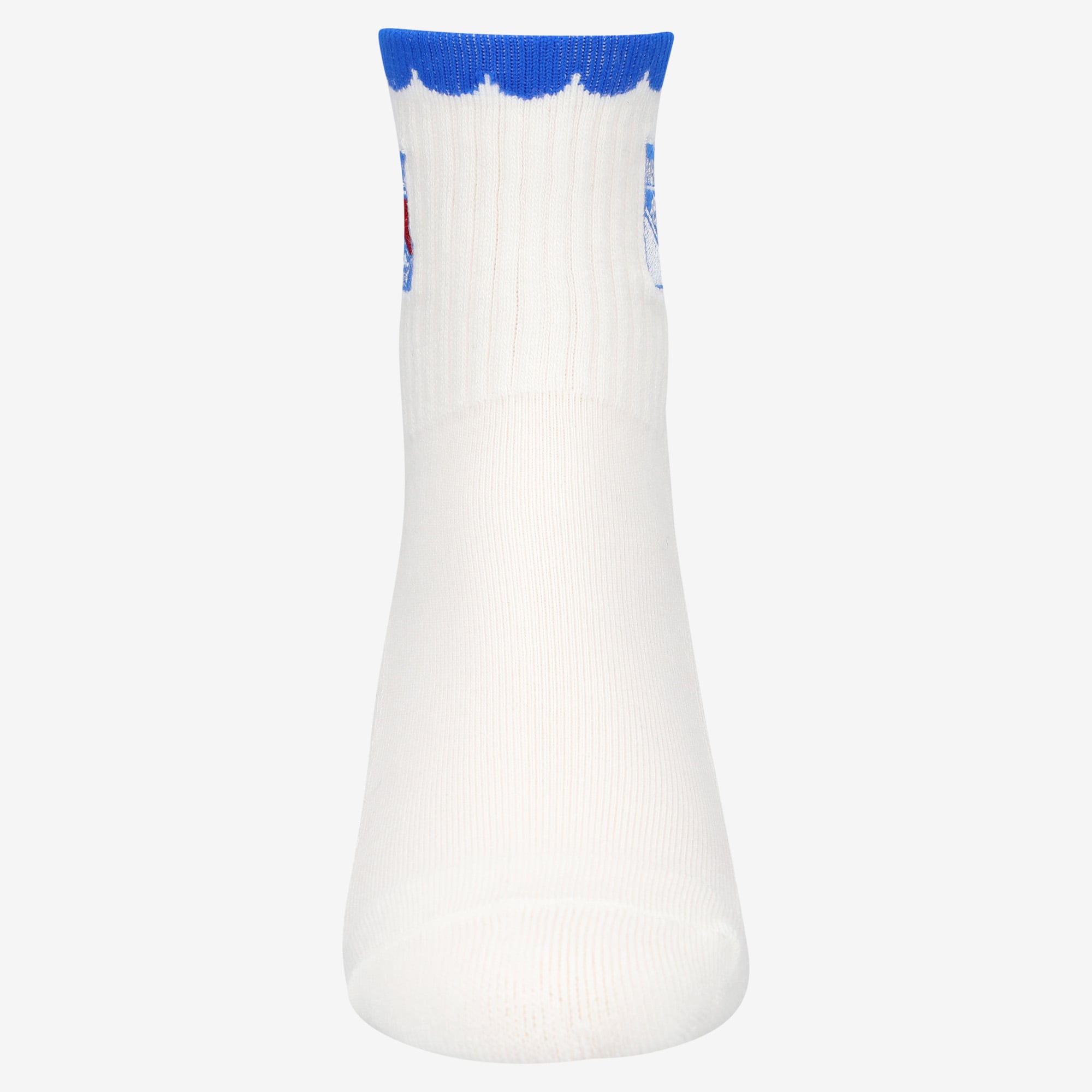 Women's PRO Compression  New York Rangers White Heartshape Grippers Yoga-Pilates Quarter Socks