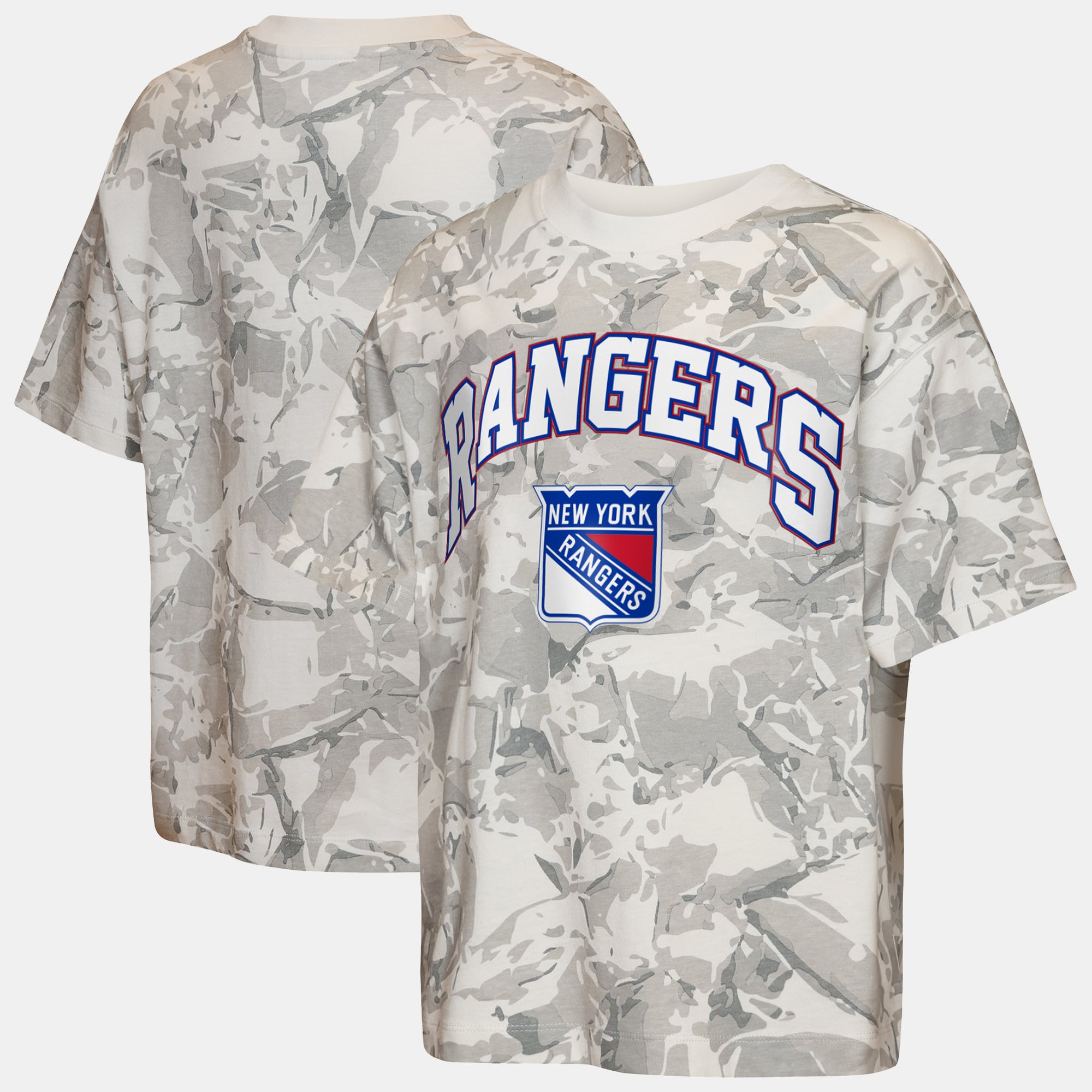 T-shirt camouflage Outerstuff pour jeunes des Rangers de New York - Hockey Edge