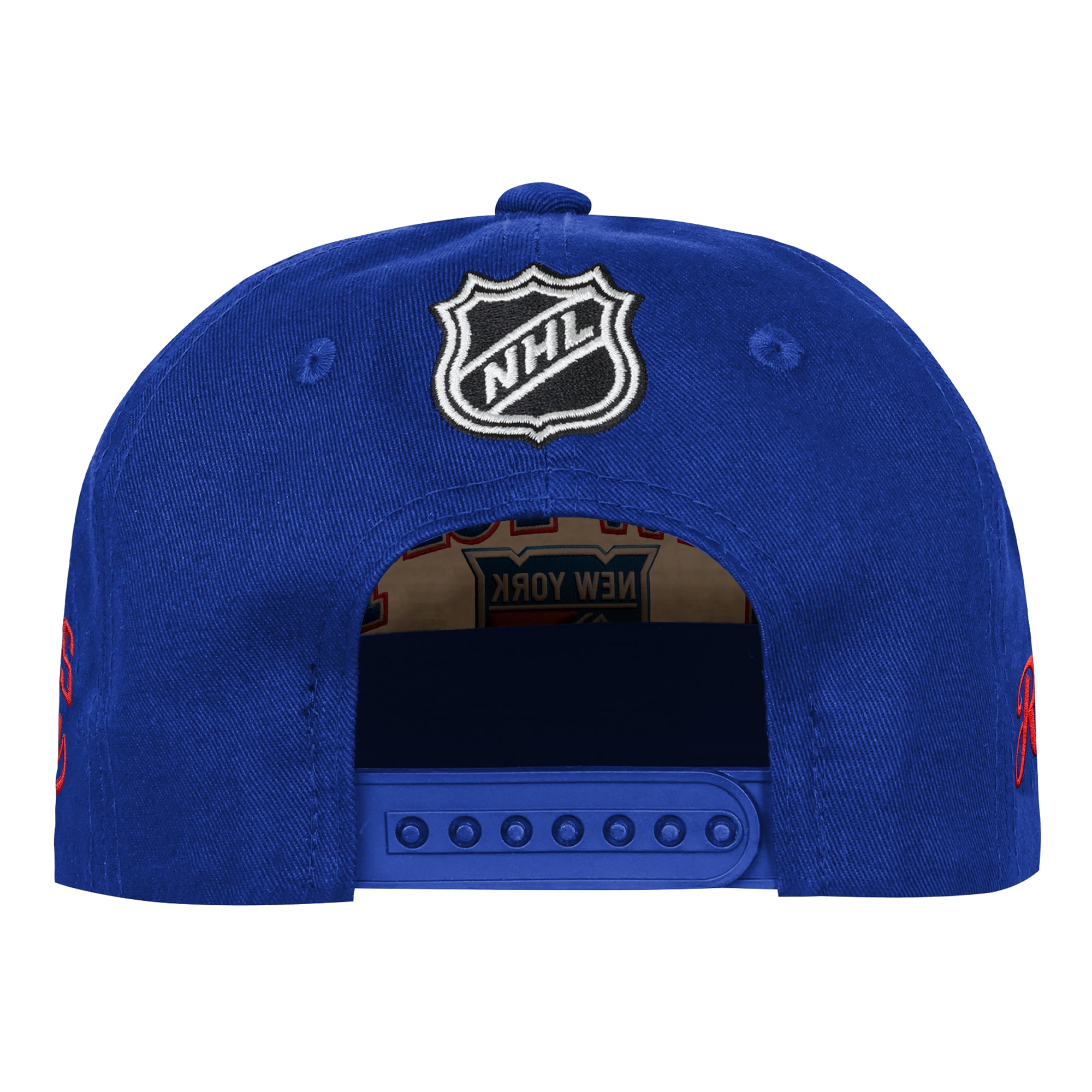 Casquette snapback Youth Outerstuff naturelle/bleue New York Rangers Arch