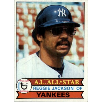 1979 Yankees Burger King #21 Reggie Jackson