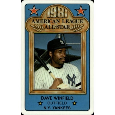 1981 Perma-Graphic All-Stars #18 Dave Winfield