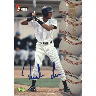 1995 Classic Five Sport Autographs #120 Derrek Lee
