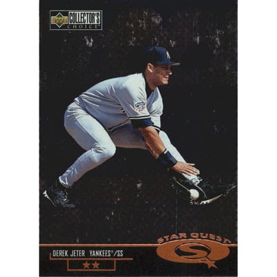 1998 Collector's Choice StarQuest #SQ53 Derek Jeter SG