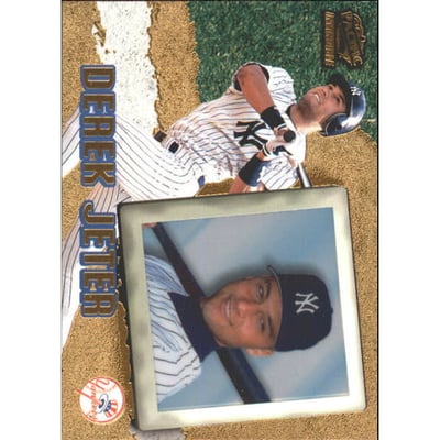 1998 Pacific Invincible #52 Derek Jeter
