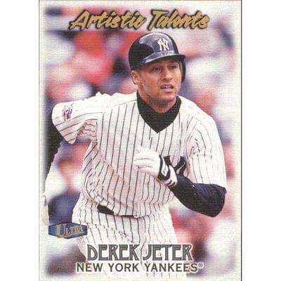 1998 Ultra Artistic Talents #6 Derek Jeter