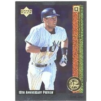 1998 Upper Deck 10th Anniversary Preview #41 Derek Jeter