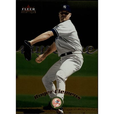 2000 Fleer Mystique Gold #109 Roger Clemens
