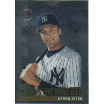 2000 Topps Chrome #478B D.Jeter MM Wins 1999 WS