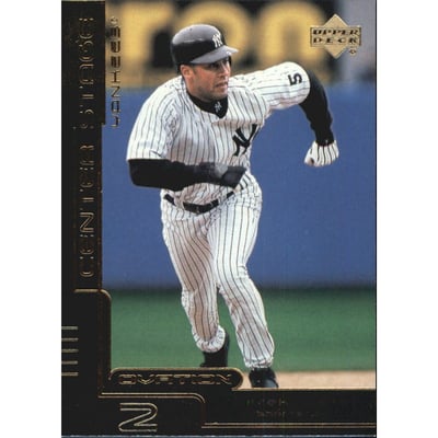 2000 Upper Deck Ovation Center Stage Gold #CS8 Derek Jeter