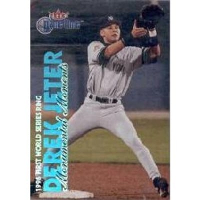 2001 Fleer Game Time #MM2 Derek Jeter/1996
