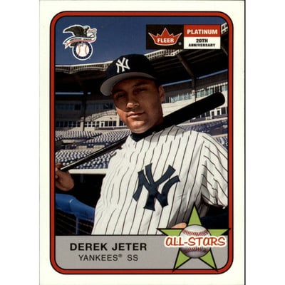 2001 Fleer Platinum #282 Derek Jeter AS