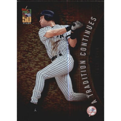 2001 Topps A Tradition Continues #TRC6 Derek Jeter