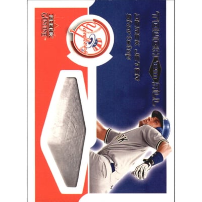 2002 Fleer Genuine Touch Em All #1 Derek Jeter