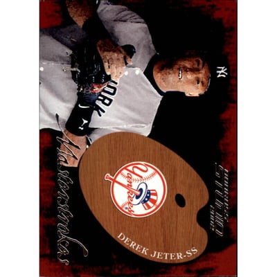 2002 Studio Masterstrokes #23 Derek Jeter
