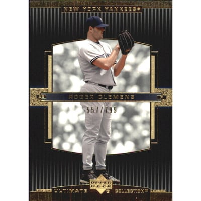 2002 Ultimate Collection #38 Roger Clemens