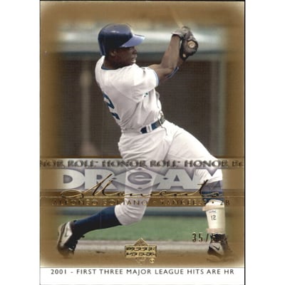 2002 Upper Deck Honor Roll Gold #118 Alfonso Soriano DM