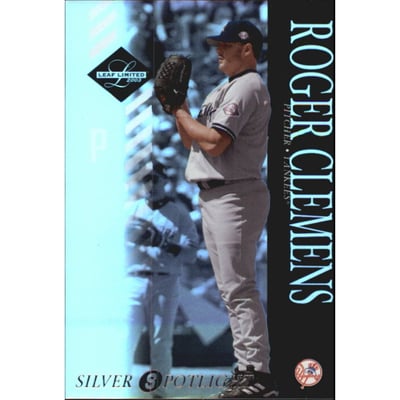 2003 Leaf Limited Silver Spotlight #129 R.Clemens Yanks A