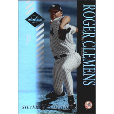 2003 Leaf Limited Silver Spotlight #45 R.Clemens Yanks H