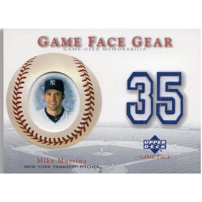 2003 Upper Deck Game Face Gear #MM Mike Mussina