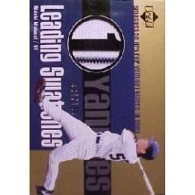 2003 Upper Deck Leading Swatches Gold #HM Hideki Matsui HR