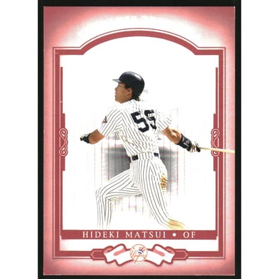 2004 Donruss Classics Timeless Tributes Red #20 Hideki Matsui