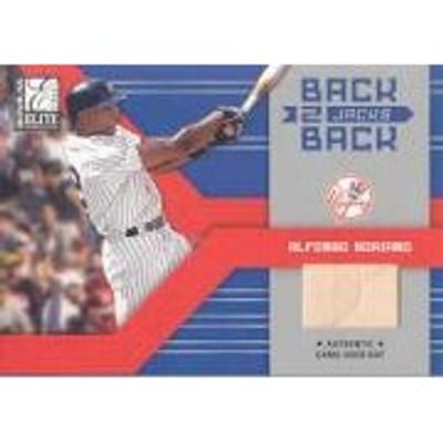 2004 Donruss Elite Back 2 Back Jacks #3 Alfonso Soriano/125