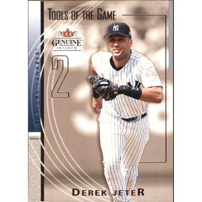 2004 Fleer Genuine Insider Tools of the Game #3 Derek Jeter