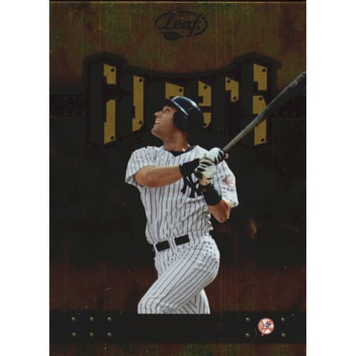 2004 Leaf Gamers #7 Derek Jeter