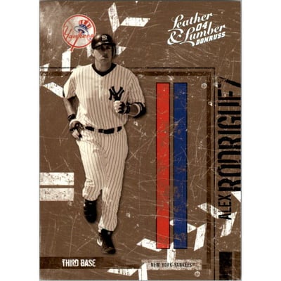 2004 Leather and Lumber Silver B/W #94 Alex Rodriguez