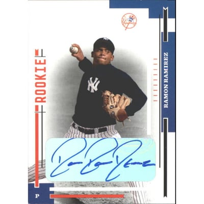 2004 Throwback Threads Signature Marks #238 Ramon Ramirez ROO/200