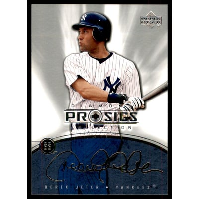 2004 UD Diamond Pro Sigs Silver #61 Derek Jeter