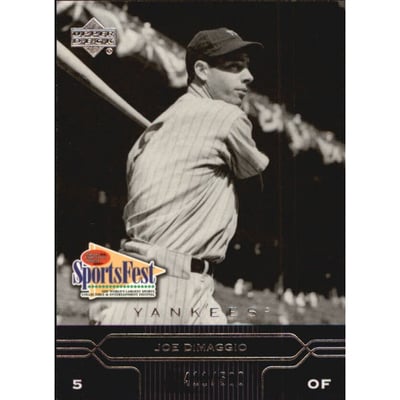 2004 Upper Deck Sportsfest #SF8 Joe DiMaggio