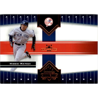 2005 Donruss Champions Impressions Orange #192 Hideki Matsui