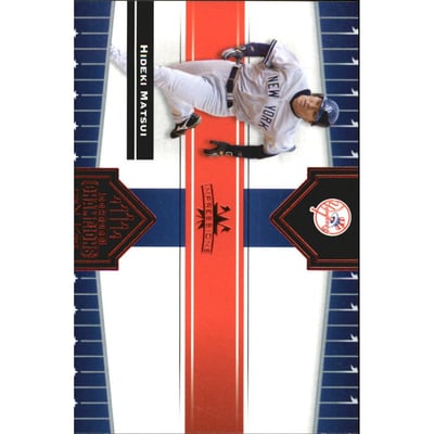 2005 Donruss Champions Impressions Red #192 Hideki Matsui