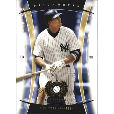 2005 Fleer Patchworks Gold #60 Alex Rodriguez