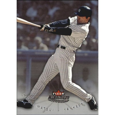 2005 Fleer Platinum Finish #68 Hideki Matsui