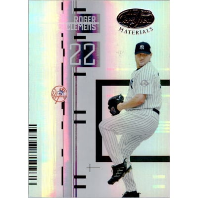 2005 Leaf Certified Materials Mirror White #185 Roger Clemens Yanks