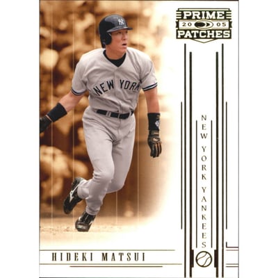 2005 Prime Patches #53 Hideki Matsui