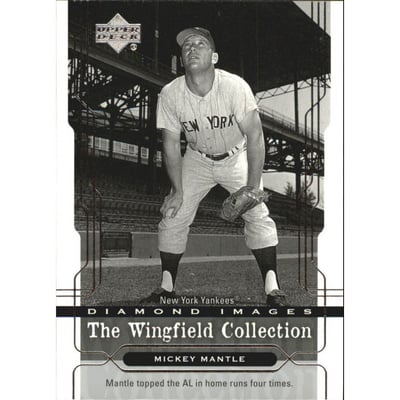 2005 Upper Deck Wingfield Collection #4 Mickey Mantle