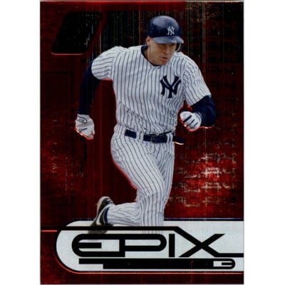 2005 Zenith Epix Red Play #2 Alex Rodriguez