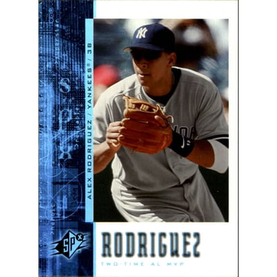 2006 SPx Spectrum #62 Alex Rodriguez
