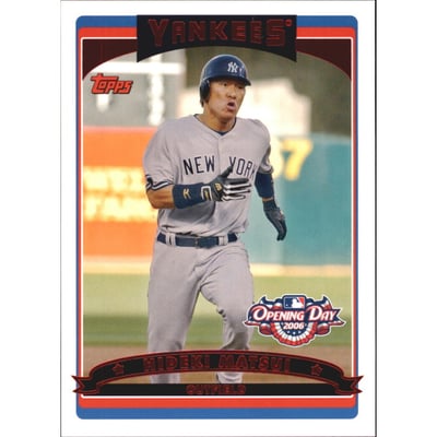 2006 Topps Opening Day Red Foil #116 Hideki Matsui