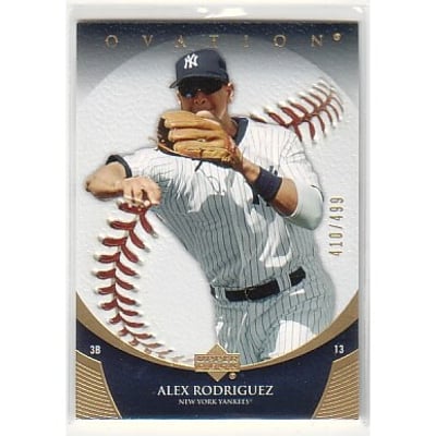 2006 Upper Deck Ovation Gold #84 Alex Rodriguez