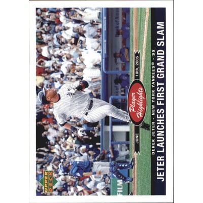 2006 Upper Deck Player Highlights #PH24 Derek Jeter