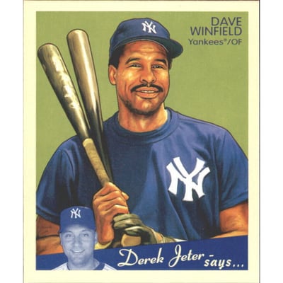 2008 Upper Deck Goudey Mini Blue Backs #219 Dave Winfield