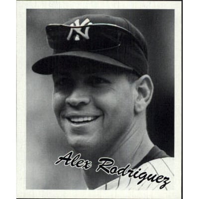 2008 Upper Deck Goudey Mini Red Backs #252 Alex Rodriguez 36 BW