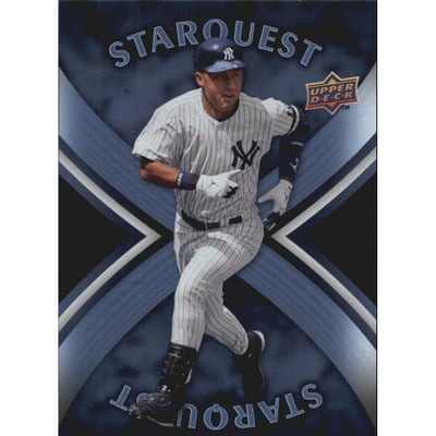 2008 Upper Deck StarQuest Rare #9 Derek Jeter